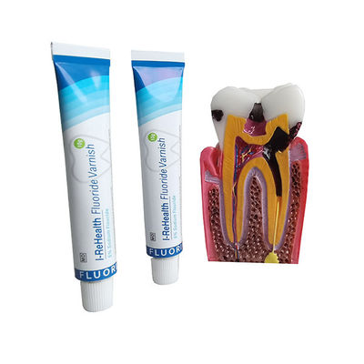 10g /Piece-Vernis van het Meloen de Smakelijke Gele Fluoride voor de Bescherming van de Tandenvernis