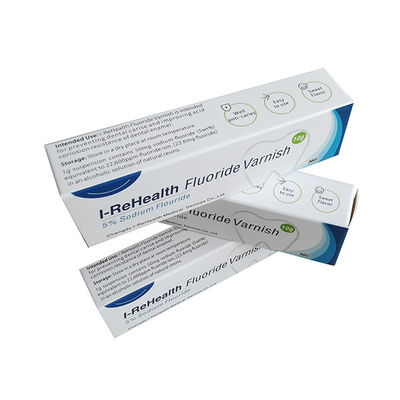 Pediatrische Snelle Drogende Gele Fluoridevernis met Smakelijk Aroma