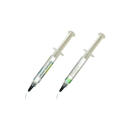 quality Tandheelkundige behandeling Efficiëntie Wortelkanaalbehandeling Met 43%-51% calciumhydroxide en pH-waarde ≥12 factory