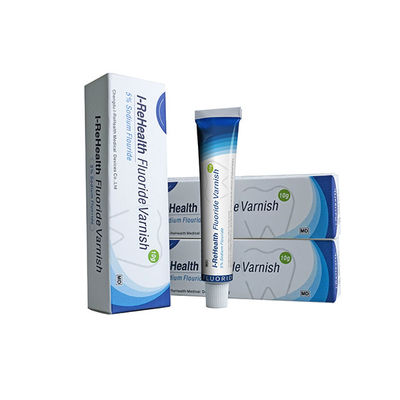 NaF Pediatrische het Fluoride Tandvernis van het meloenaroma 5% voor Gevoelige Tanden 10g