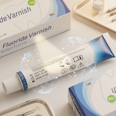 CE ISO Gecertificeerde 5% Natriumfluoride Tandlak met Meloensmaak ter Preventie van Tandcariës
