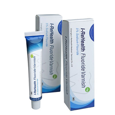 van de de Tandenvernis van 10g 5% NaF Actuele Applic Aroma van de de Beschermingsmeloen