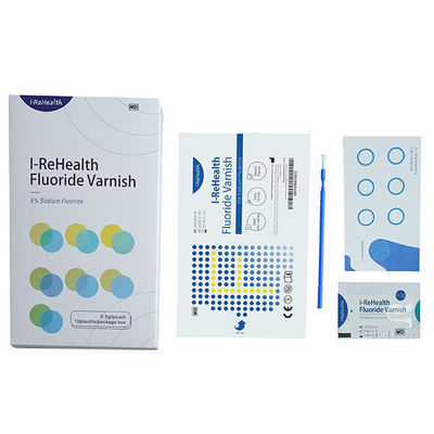 Meloenaroma het Fluoridevernis van 10 Reeks Actuele Applic voor NaF Volwassenen 5%