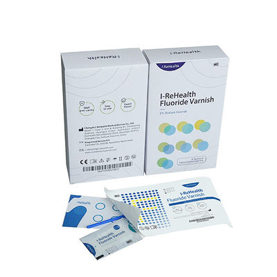 Meloenaroma het Fluoridevernis van 10 Reeks Actuele Applic voor NaF Volwassenen 5%