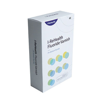 5% Vernis 0.5g van het natrium de Tandfluoride Vernis van het 10 Reeks de Pediatrische Fluoride