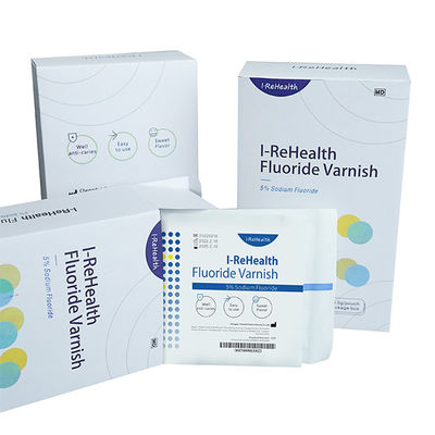 0.5g 10 de Vastgestelde Vernis van het Natriumfluoride voor Volwassenen Gevoelige Tanden