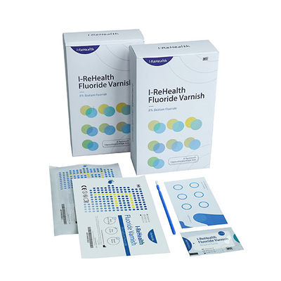 5% Vernis van het natrium de Pediatrische Fluoride voor de Doos van de Tandgevoeligheid 10PK/