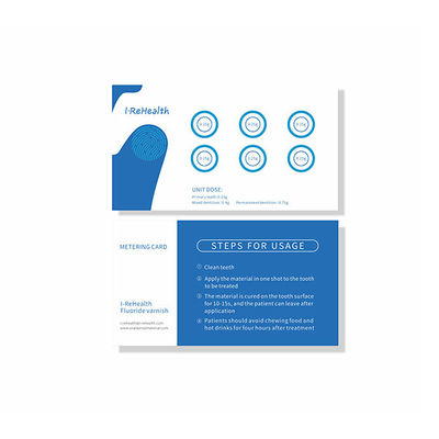 de Vernis van het het Natriumfluoride van 0.5g/Bag 5% voor Gevoelige Tanden met Ce