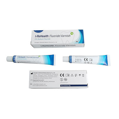 Van het het Natriumfluoride van ISO 5% van de de Vernismeloen de Geur Gele Kleur voor Pediatrisch